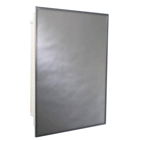 Zenith Metal Zenna Home 26.13 in. H X 16.13 in. W X 4-1/2 in. D Rectangle Medicine Cabinet 105 - main